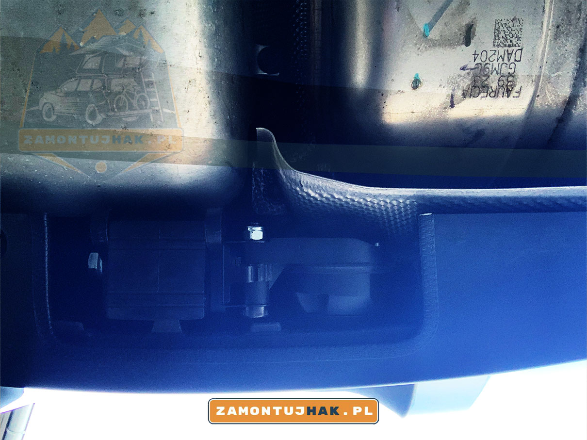 hak holowniczy Witter montaż haka